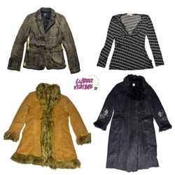 Women Jackets and Faux Fur Trim Coats (CV-147)