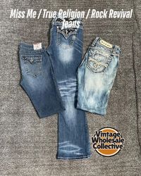 🔴 Miss Me/ True Religion / Rock Revival Jeans - (..