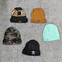 ***Branded Beanie Hats – Winter Streetwear Mix