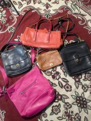 Coach leather bags