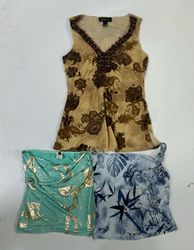 Y2k Printed Blouse (1723)