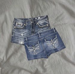 Upcycled Y2K Denim Shorts