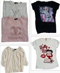 Y2K Vintage street Edit | Mistura de camisetas grá..