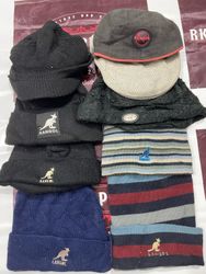 Kangol Embroidered Knit Beanie Hats