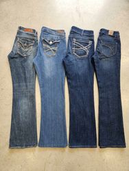 Y2K Flare Bootcut Embellished Embroidered Jean