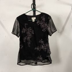 Y2K BLOUSES (BLACK) - BUNDLE 41