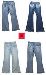 DESIGNER WOMEN'S Y2K INSPIRED JEANS BRAND'S INCLUD..