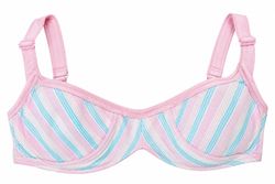 Lot of 12 Women's Mixed Bras Striped & Patterned B..