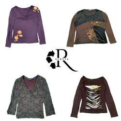 Y2K Unique Long Sleeve Tops RW-2595