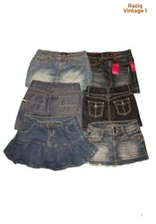 💥 RV4947 Denim Mini Skirts
