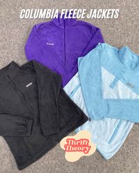 🔴 Columbia Fleece Jackets - (19/10)