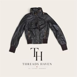 Y2K Leather Jackets | Women’s 2000s Style Jackets ..