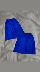 Upcycled Classic Flare Midi Skirt