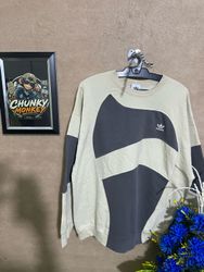 upcycle authentic Adidas sweashirts 🐒🐒🐒