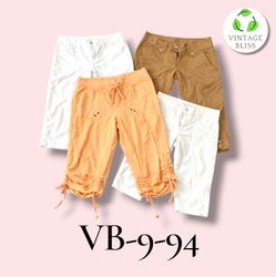 VB-9-94 Y2k Cargo Capri pants 11 piece