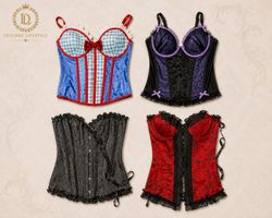 Fitted corset top - modern & elegant