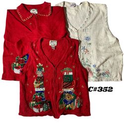 Vintage Christmas & Cottagecore Sweater Bundle | 1..