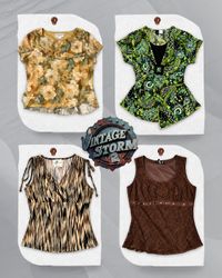 Y2K Grunge Blouse