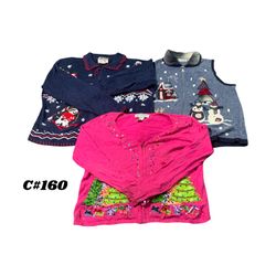 Wholesale Vintage Christmas Sweaters Bundle | 10pc..