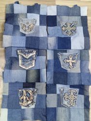 HD1547 Upcycled Miss Me Tote Bags