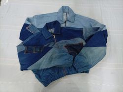 CR10540 Upcycled Levi’s Cropped Jackets