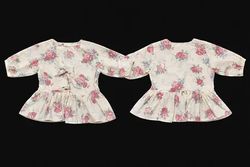 CR1928 Upcycled Peplum Top