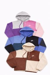 CR2031 pcycled Colorblock Street Zip Hoo..