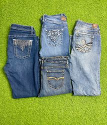 Y2K Bootcut Jeans id (903)