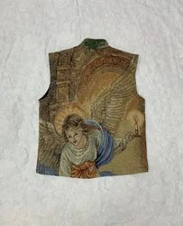 Upcycled Vintage Tapestry Vests (Dc-09-55)