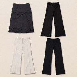 Y2k Office Wear Bottoms