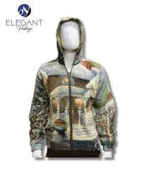 UPCYCLED Tapestry Hoodies - EVR0020