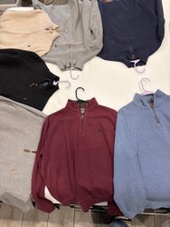 Ralph Lauren Quarter Zip Jumper Bundle – 35 Pieces..