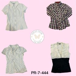 Women's Premium Cotton Blouse – Classic Everyday S..