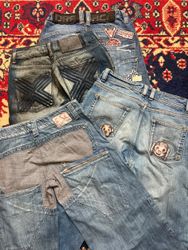 AA2810 Y2k Hip-Hop Jeans