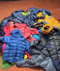 Montbell puffer jackets in Bulk