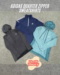 🔴 Adidas Quarter Zipper Track Tops - (17/10)