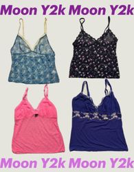Y2k Soft Girl Era Cami Tops Mix