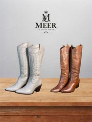 Retro Vintage inspired  Cowboy Boots