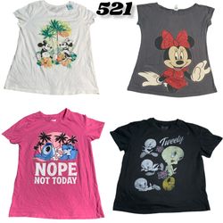 Cartoon Printed Baby Tees (brands) Loony Tunes , P..