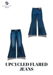 Upcycled Flared Jeans - EVR0217