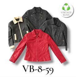90’s/y2k cool girl leather structured/Biker jacket..