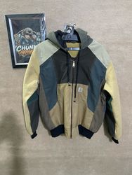 Upcycled Carhartt hooded jacket 🐒