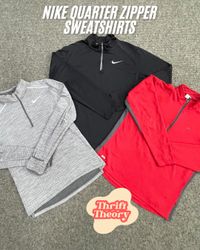🔴 Nike Quarter Zipper Track Tops - (17/10)