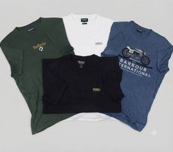 PREMIUM BRAND BARBOUR T SHIRT MIXED HALF FULL ROUN..