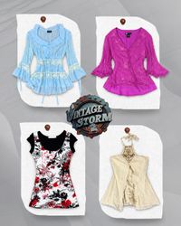 Y2K Fairy Core Blouse