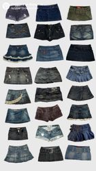 🔴 Y2K Denim Skirts - wc#320 (10/10)