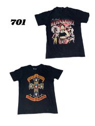 Vintage printed t shirt for men ( brand) guns & ro..