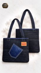 Upcycled Levi's Denim Hand Bags