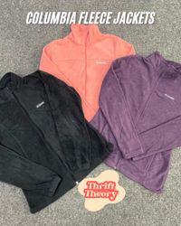🔴 Columbia Fleece Jackets - (19/10)