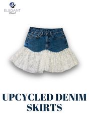 Upcycled Denim Skirts - EVR0285